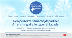 Desktop Screenshot of ltl-dryice.dk